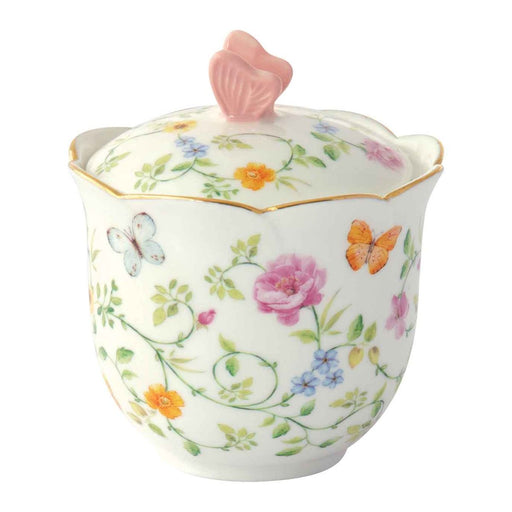 Easy Life - DANCING BUTTERFLIES - Sugar Bowl - with Lid | 220 ml / 7.2 oz Home & Kitchen