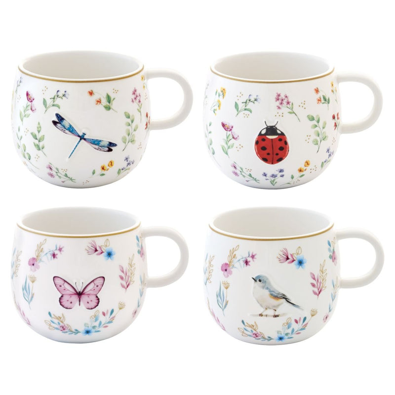 Easy Life - FANCY GARDEN - Mug - Assorted Inner | 400 ml / 13.5 oz Home & Kitchen