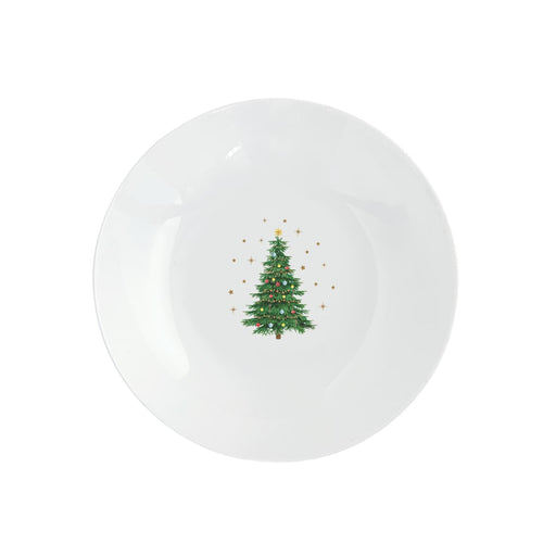 Easy Life - FESTIVE TREES - Coupe Bowl | 20.5 cm / 8.1 in Home & Kitchen