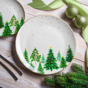 Easy Life - FESTIVE TREES - Dinner Plate | 27 cm / 10.6 in Home & Kitchen