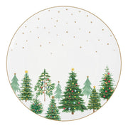 Easy Life - FESTIVE TREES - Dinner Plate | 27 cm / 10.6 in Home & Kitchen