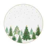 Easy Life - FESTIVE TREES - Dinner Plate | 27 cm / 10.6 in Home & Kitchen