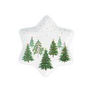 Easy Life - FESTIVE TREES - Plate | 22.5 cm / 8.9 in Home & Kitchen