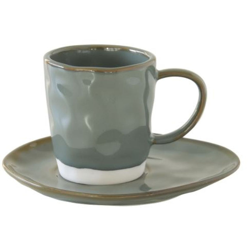 Easy Life - INTERIORS - Cup & Saucer - Celadon | 250 ml Home & Kitchen