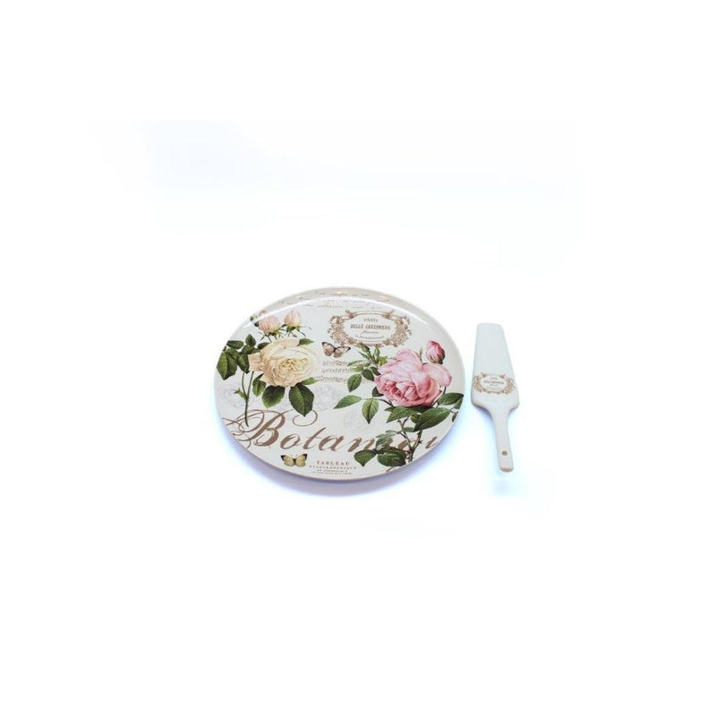 Easy Life - JARDIN BOTANIQUE - 2pc - Cake Serving Set Home & Kitchen