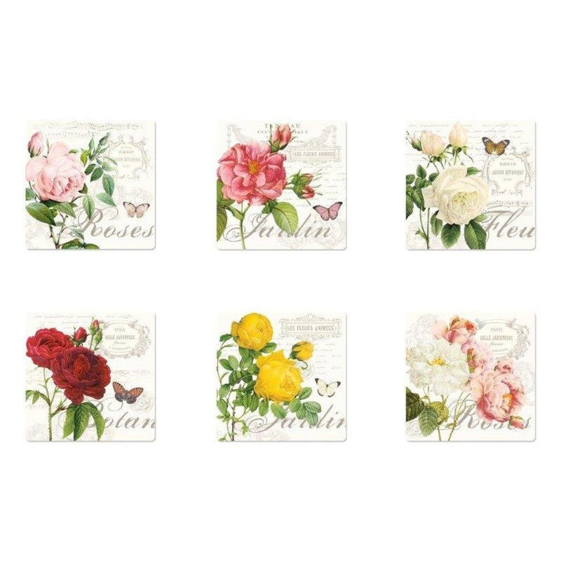 Easy Life - JARDIN BOTANIQUE - Cork Coater - Set of 6 Home & Kitchen