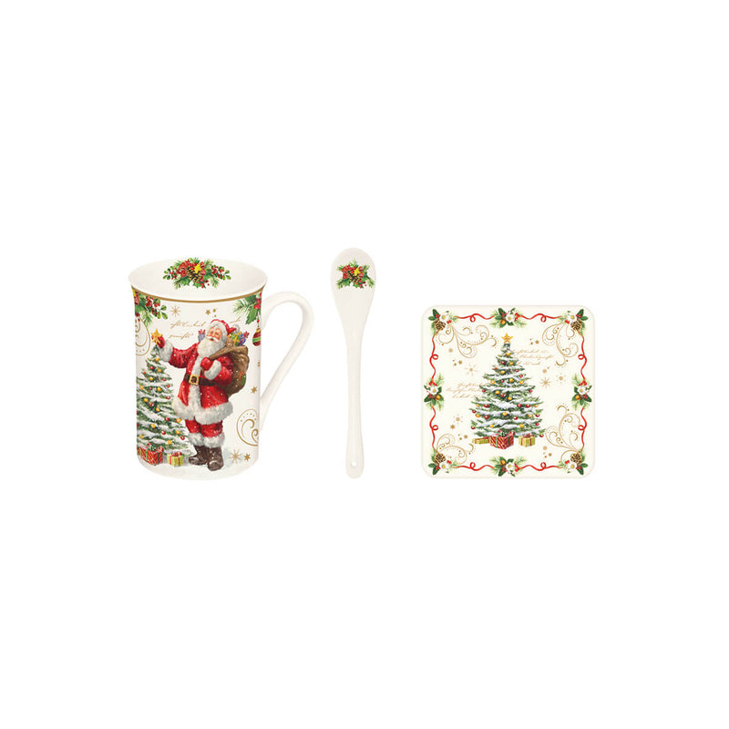 Easy Life - MAGIC CHRISTMAS - Coasters - Set of 6 Home & Kitchen