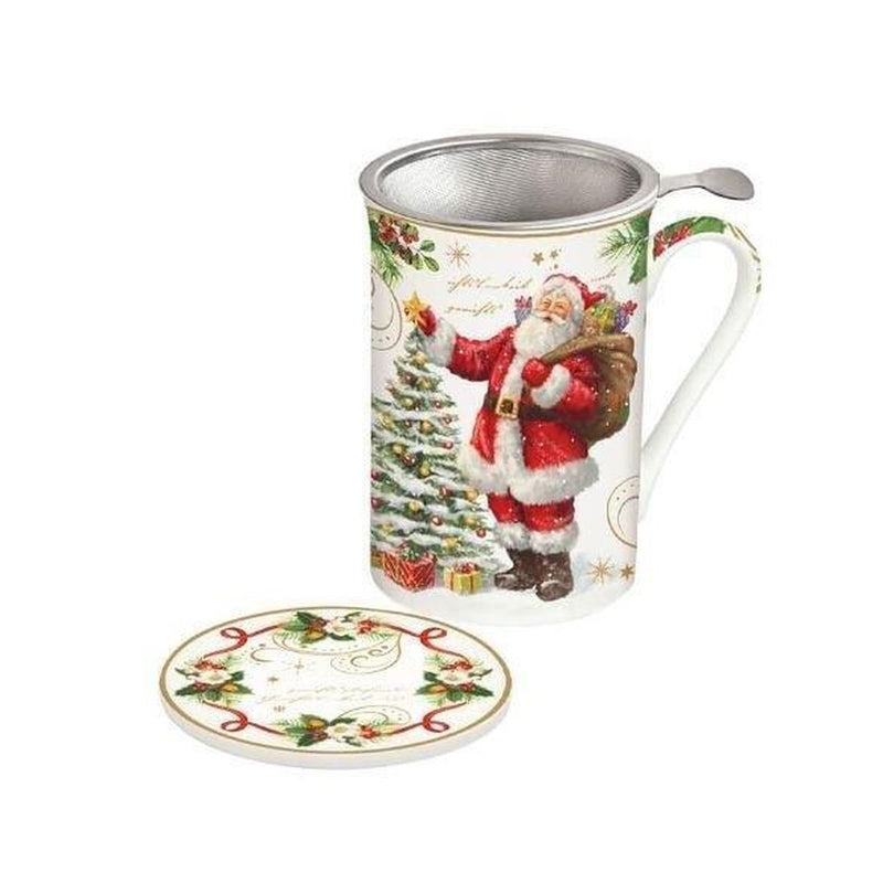 Easy Life - MAGIC CHRISTMAS - Mug - with Lid & Metal Infuser | 300 ml Home & Kitchen