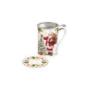 Easy Life - MAGIC CHRISTMAS - Mug - with Lid & Metal Infuser | 300 ml Home & Kitchen