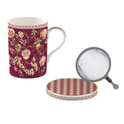 Easy Life - MAGIE D'ORIENT - Infuser Mug | 350 ml / 12 oz Home & Kitchen Purple
