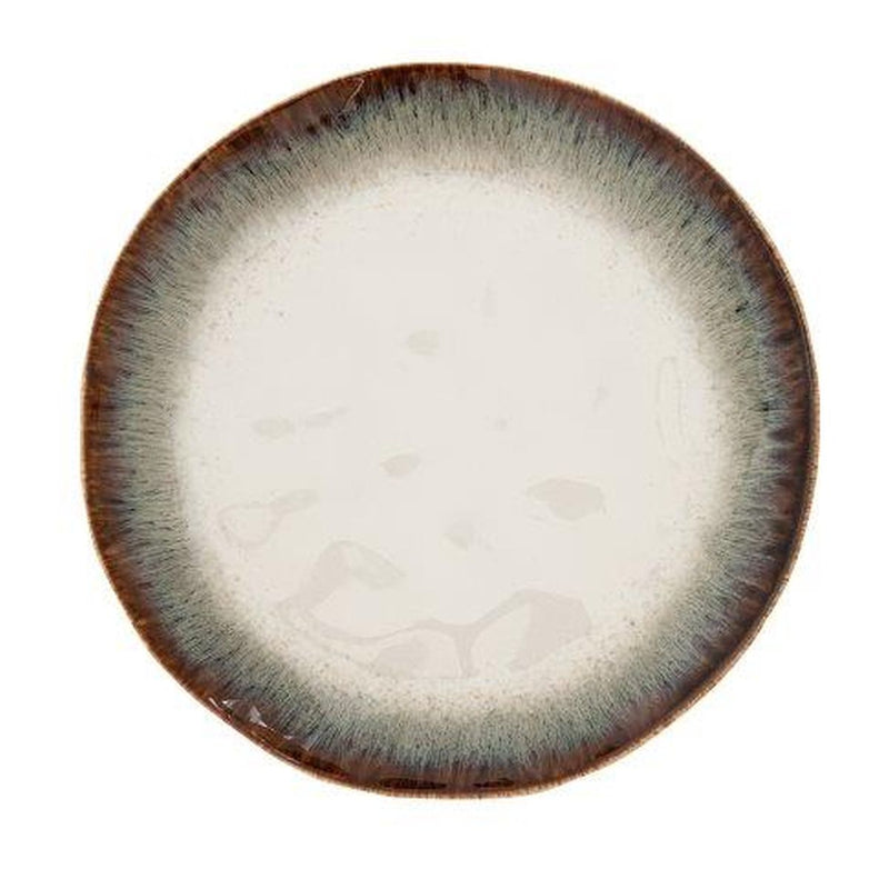 Easy Life - NUANCES - Side Plate | Ceramic Tableware Collection, Elegant Serving Plate Home & Kitchen Brown