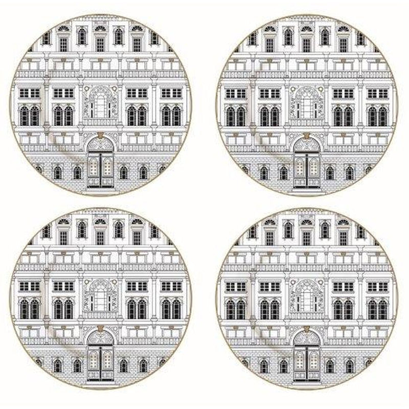 Easy Life - PALAZZO - Dessert Plate - Set of 4 | 19 cm / 7.5 in Home & Kitchen