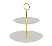 Easy Life - ROYALE - 2 Tier Server Home & Kitchen Grey