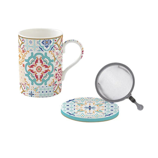 Easy Life - SIRACUSA - Infuser Mug | 350 ml / 12 oz Home & Kitchen
