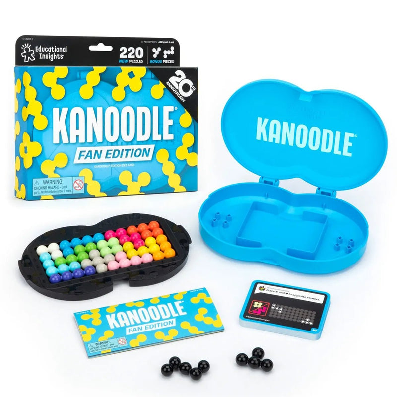 Educational Insights - KANOODLE FAN EDITION 20TH ANNIVERSARY - CYAN Toys & Games