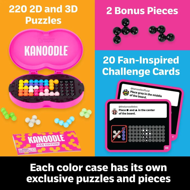 Educational Insights - KANOODLE FAN EDITION 20TH ANNIVERSARY - MAGENTA Toys & Games