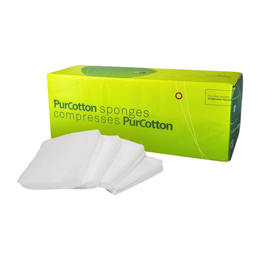 EEC - Gauze 4X4 (200) Purcotton Biodegradable (10 - Pack)