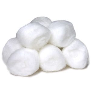 EEC - Medium Cotton Balles 100% Cotton 2000 Un (2 - Pack)