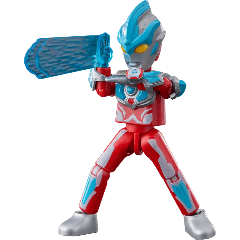 BLOKEES - Ultraman - Galaxy Version 9pc PDQ Wave 9 Glitter Ginga