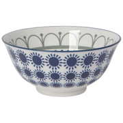 Now Designs - Porcelain Bowl | 6 in / 15.2 cm - Black Navy Sun