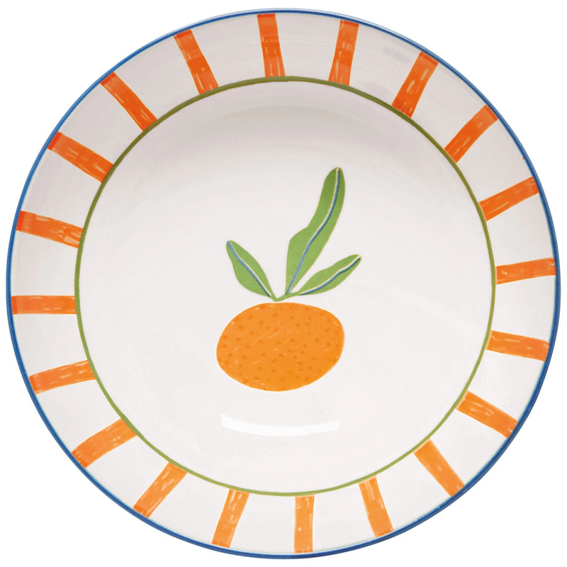 Jubilee - Bowl Stamped 8in Citrus Burst