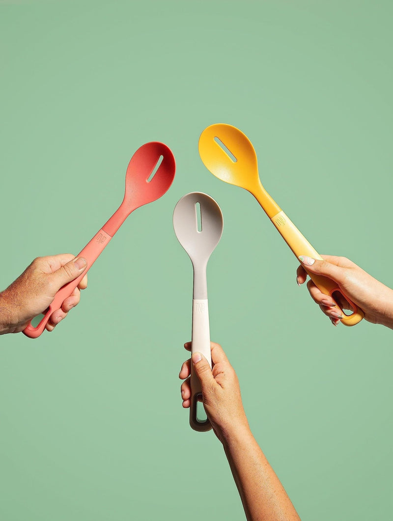 eKu - UPCYCLE™ Nylon Slotted Spoon Home & Kitchen Green