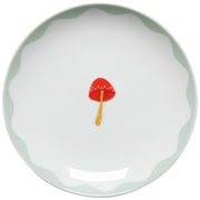 Danica Jubilee - Mushroom Gems - Appetizer Plates (Set of 4) - plate detail