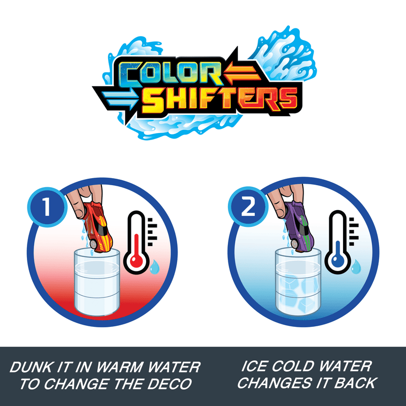Hot Wheels - Color Shifters Vehicle (Single Random Pick) | 1:64 Scale - Product detail or play view 3