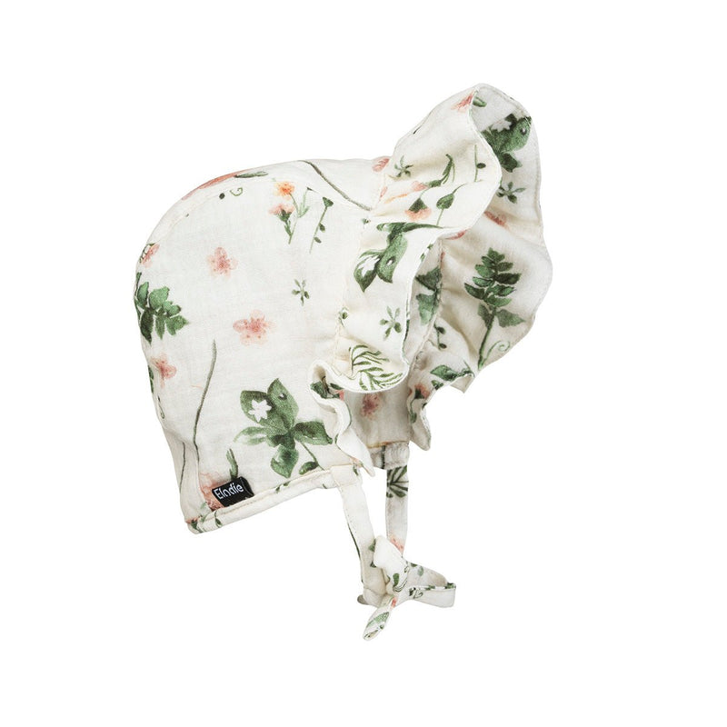 Elodie - Baby Bonet - Meadow Blossom (3 - 6 months) Apparel & Accessories