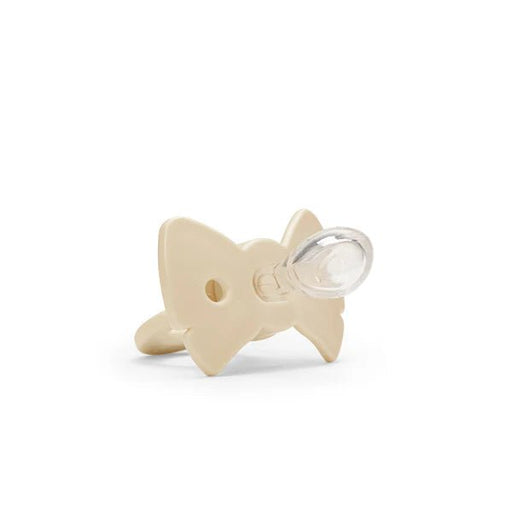 Elodie - Binky Bow NB Oat White Mother & Baby