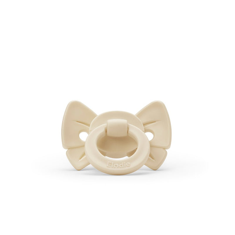 Elodie - Binky Bow - Oat White Baby & Toddler