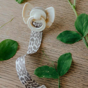Elodie - Binky Bow - Oat White Baby & Toddler