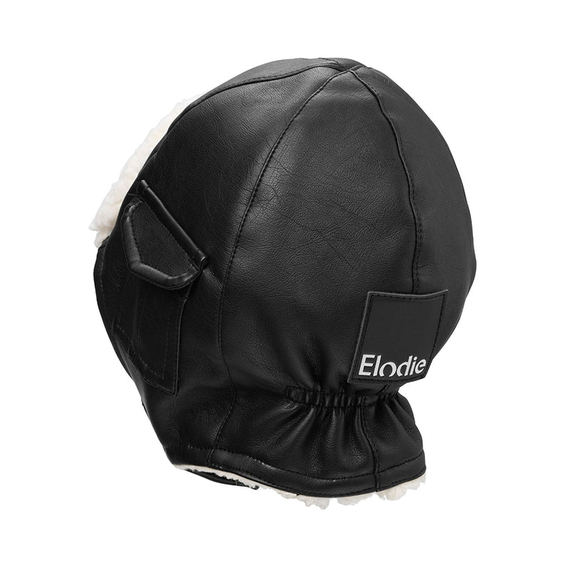 Elodie - Cap - Aviator Black (6 - 12m) Apparel & Accessories