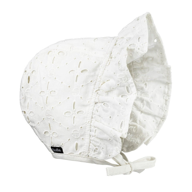 Elodie - Baby Bonet Embroidery Anglaise Apparel & Accessories 0 - 3 months