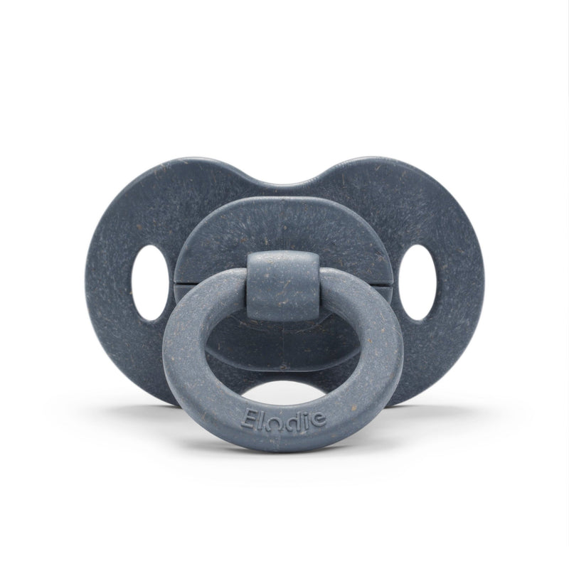 Elodie - Bamboo Pacifier Natural Rubber Juniper Blue Mother & Baby