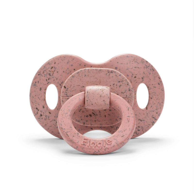 Elodie - Bamboo Pacifier Silicone Orthodontic Faded Rose Mother & Baby