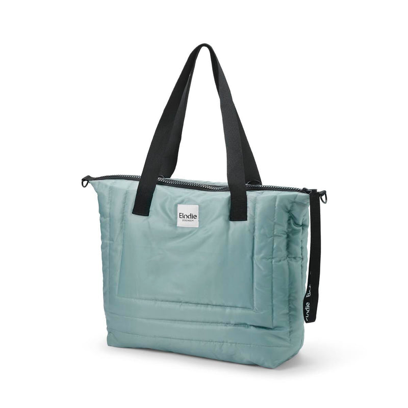 Elodie - Changing Bag Quilted Pebble Green Luggage & Bags