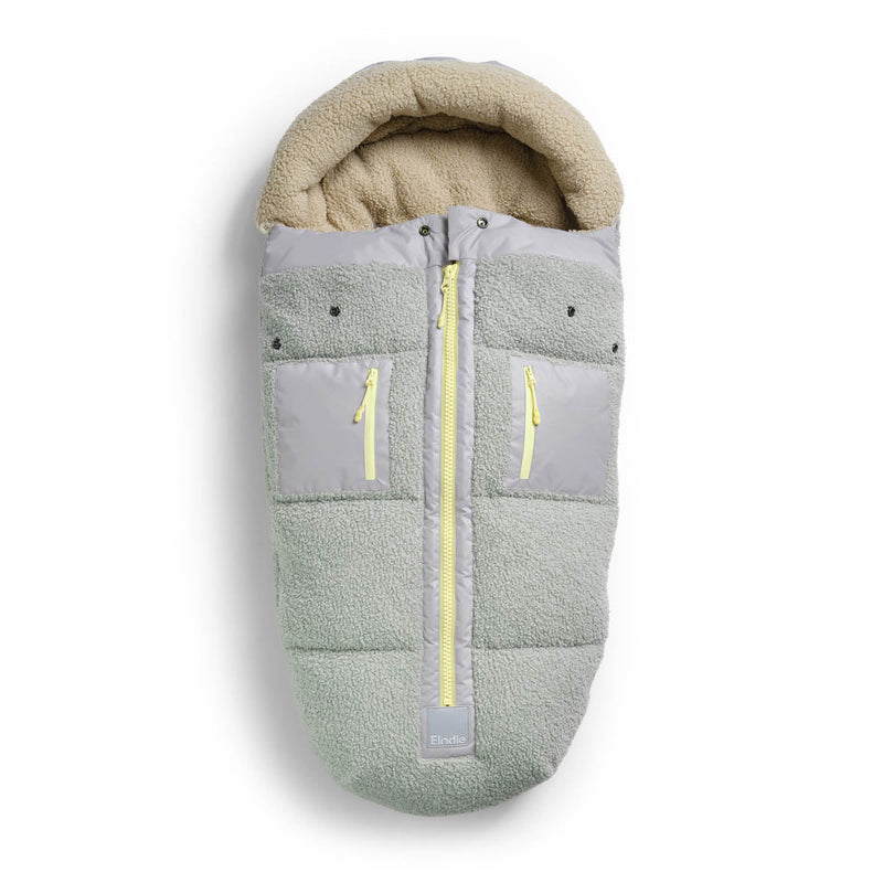 Elodie - Footmuffs Utility Green Mother & Baby