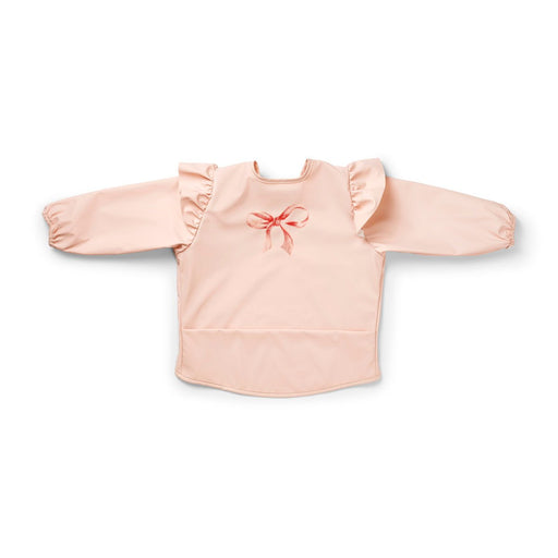 Elodie - Longsleeved Baby Bib Rosy Bow Mother & Baby
