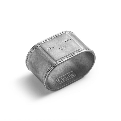 Elodie - Napkin Ring Antique Silver Mother & Baby