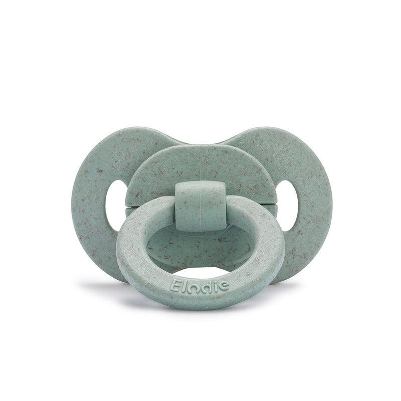 Elodie - Newborn Bamboo Pacifier Natural Rubber Mineral Green Mother & Baby
