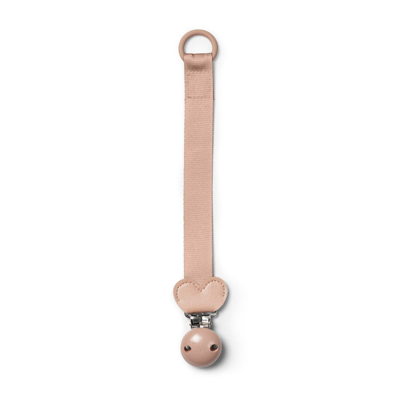 Elodie - Pacifier Clip Wood Blushing Pink Mother & Baby