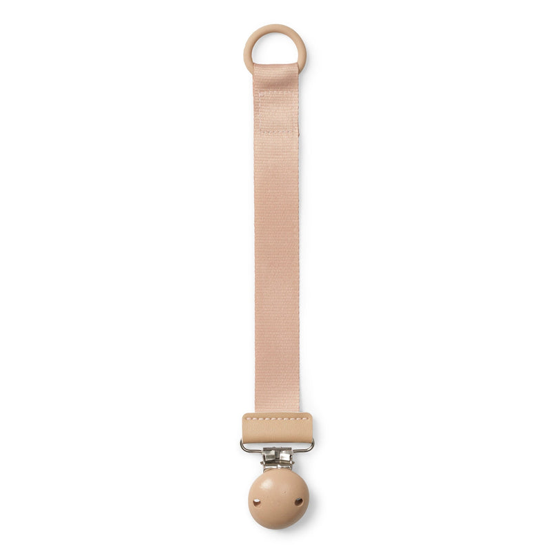 Elodie - Pacifier Clip Wood Blushing Pink Mother & Baby