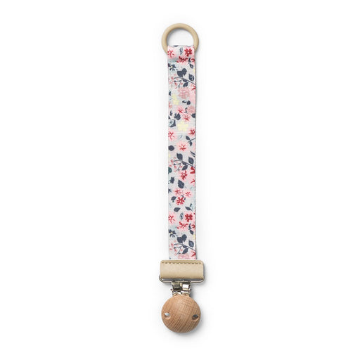 Elodie - Pacifier Clip Wood Floating Flowers Mother & Baby