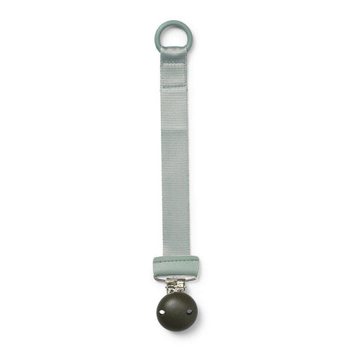 Elodie - Pacifier Clip Wood Hazy Jade Mother & Baby