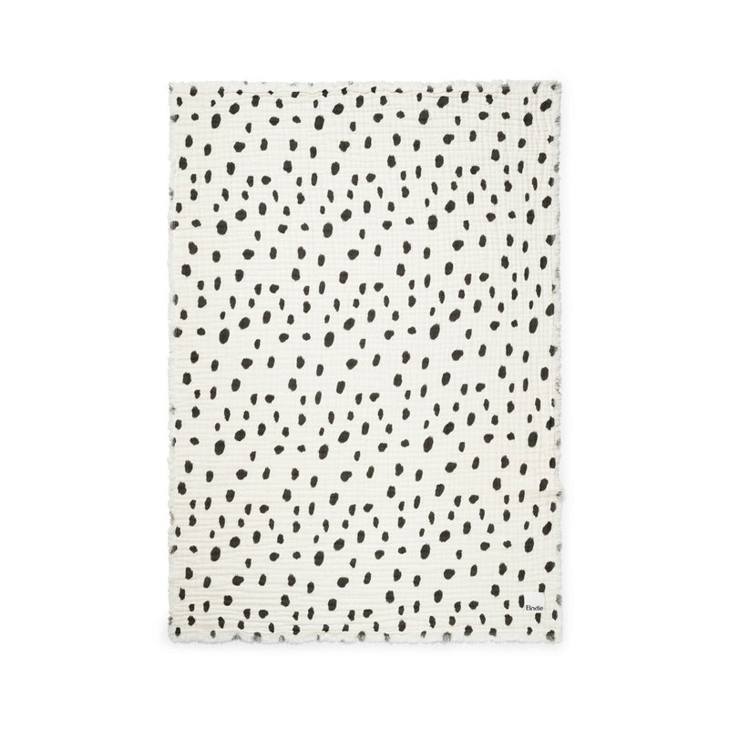 Elodie - Soft Cotton Blanket Dalmatian Dots Grande Mother & Baby