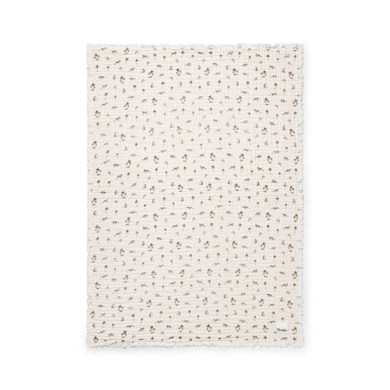 Elodie - Soft Cotton Blanket Garden Leo's Resort Mother & Baby