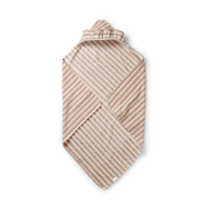 Elodie - Hooded Towel - Candy Stripes Baby & Toddler
