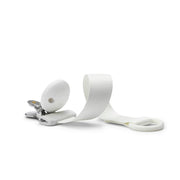 Elodie - Pacifier Clip Wood Mother & Baby Vanilla White