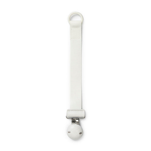 Elodie - Pacifier Clip Wood Mother & Baby Vanilla White